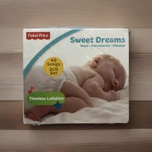 Sweet Dreams CD Vocal Instrumental Classical Fisher Price Timeless Lullabies 3CD